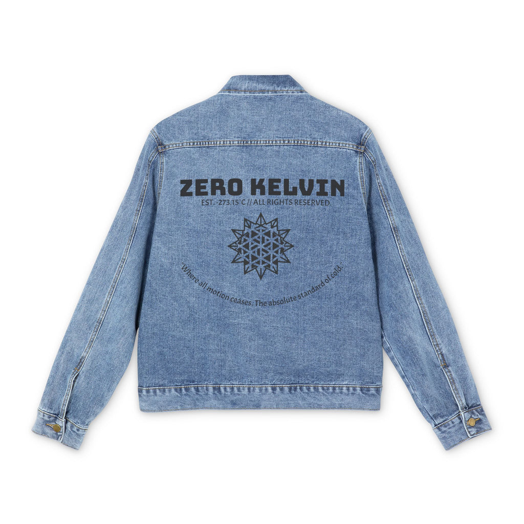 Denim Jacket — 'Zero Kelvin' Graphic